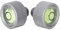 NICEYRIG Mini Circular Spirit Levels,Mini-Wasserwaage für 1/4-Zoll-Gewindehalterung,Rundwasserwaage,Wasserwaage anwendbar für spiegellose DSLR-Kamera-Käfig-Rig, oberer Griff– 573