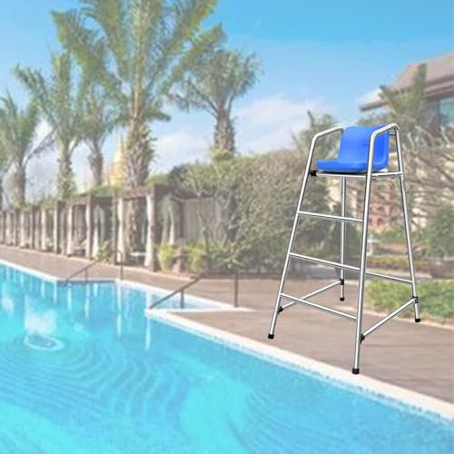 Chaises de Sauvetage Portables Extra Hautes de, for Piscine Hors Sol/compétition/Plage(180cm)