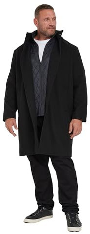 BadRhino Big & Tall Funnel Neck Jacket - Men's - Plus Size Curve