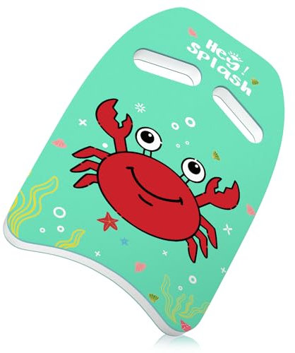 HeySplash Schwimmbrett für Kinder Erwachsene, Schwimmhilfe Schwimmen Kickboard mit Griffen, Schwimmbretter Schwimmnudel Kinder ab 3-6 Schwimmboard Schwimmtraining Schwimmen Lernen Schwimmstils