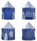 BOSSETY Spielzelt für Kleinkinder-Raumschiff Spielzelt Kinder 105*105*135cm-Prinzessin Prinz Schlosszelt,Kinderhaus Junge Mädchen Faltbar Kinderspielhaus Garten Camping Kinderzimmer Spielzeug Tent