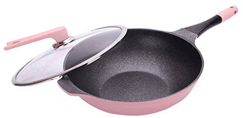 QTYQWC Frying Pan Kitchenware Kitchen Supplies Saucepan Non-Stick Cooking Utensils Saucepan Accessories