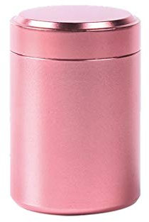 TEEKU Canisters Sugar Coffee Storage Tea Jars Tins Pots Kitchen Containers Kitchen,Dining & Bar Clear Canister (pink, One Size)