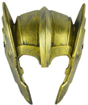 Thors Hammer Mask Cosplay Creepy Halloween Mask Headgear Masquerade for Party Devil Cosplay Costume Props Plastics