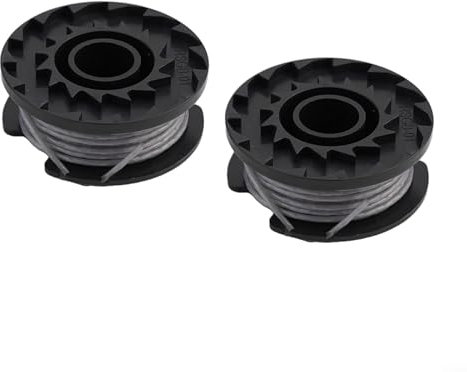Pumixiy Trimmer Line Spool Replacement For Spear & Jackson 24V Cordless String Trimmer CLGT2425H With 1.5mm X 6M Line 2-Pack