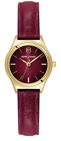 Pierre Lannier - Armbanduhr Pya - Quartz Uhrwerk - Gehäusedicke: 7.4 mm - Gehäusebreite: 26 mm - Edelstahl - 5 ATM