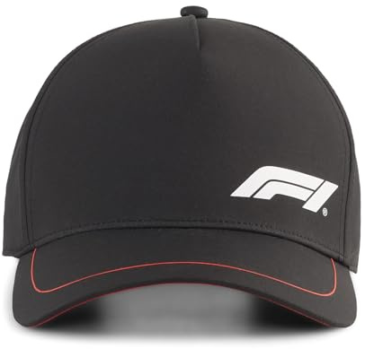 PUMA Formula 1 Baseball Cap – Einheitsgröße | Für F1-Fans konzipiert, Formel-1-Branding, Gebogene Krempe mit Snapback-Befestigung hinten, F1-Enthusiasten