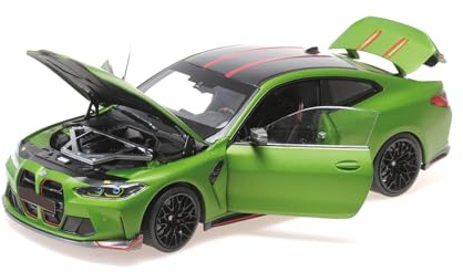 Minichamps 110023020 - M4 CSL Matt Green Metallic 2023 - Maßstab 1/18 - Modellauto