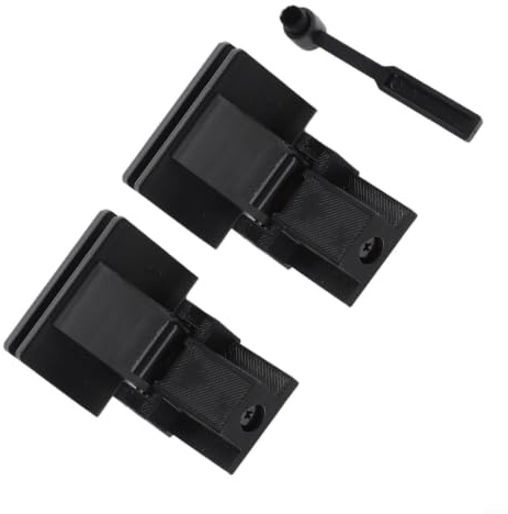 snowchecking Dust Cover Hinge, Turntable Hinge Kit, Replacement Part for Audio Equipment, Compatible with TN200 TN300 TN350 TN400 TN420 TN550 TN570 AT-LPW40WN RT81