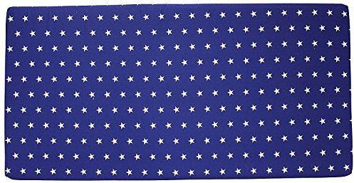 Best For Kids - Kindermatratze 70x140 | klappbare Kindermatratze | Babybettmatratze 70x140 | Kinder Rollmatratze | Reisebett-Schaumstoffmatratze | Kinderbettmatratze mit Mikrofaserbezug (Marineblau)