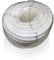 Corrugated Conduit Split Plastic Flexible Cable Tidy Solution Tube Trunking (13mm-100m, White)