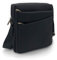 ELIOX Bolso Hombre Bandolera Ajustable para iPad Tablet Hasta 8.5 Pulgadas Impermeable Messenger de Hombro para Viaje Oficina Trabajo Negocios y Uso Diario - Negro… (24x21x7)