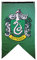 Harry Potter Wandbanner – Große Größe 76,2 x 127 cm – Indoor Stoffbanner (Slytherin)