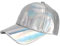 LABANCA Glitzer Pailletten Baseball Cap Hut Verstellbare Mesh Caps Baseball Party Hut für Frauen und Mädchen, 06371 Silber, M/L