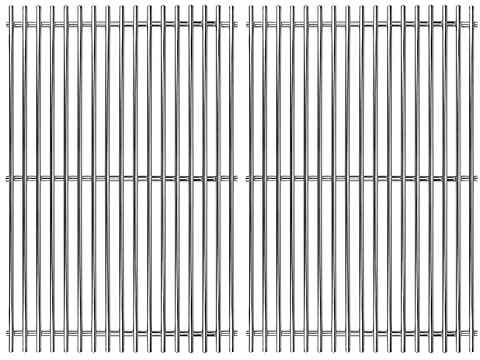 Shengyongh SS10413002 (2er-Pack) Grillrost Edelstahl Ersatzteile für Dyna Glo DGB390SNP-D DGB390SNP DGB390BNP-D DGB390CNP