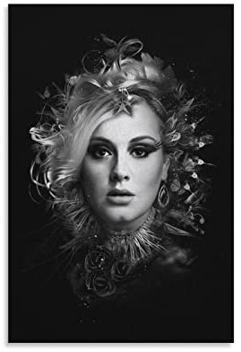 Kunstdruck Poster 60 * 90cm Adele Poster Dekoration Wohnzimmer Schlafzimmer Malerei Kein Rahmen