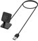 kwmobile USB Ladegerät kompatibel mit Fitbit Versa 4 / Sense 2 / Versa 3 / Sense - USB Kabel Charger Stand - Smart Watch Ladestation - Docking Station - Ladekabel mit Standfunktion