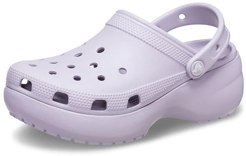 Crocs Women's Classic Platform Clog Mauve Mist Size 5 UK Women