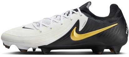 Nike Herren Phantom Gx Ii Pro Fg Fußballschuhe, White/Black-MTLC Gold Coin, 44.5 EU