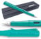 Fountain Pen Lamy Safari - Personalised with Engraving (Fine Nib, Candy Aquamarine)
