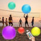 JOY SPOT! 4 Stück LED Aufblasbarer Wasserball, 30.5cm Schwimmende Poolbeleuchtung, Poolball mit 16 Farben Lichter & 4 Lichtmodi für Strand Garten Pool Party Kinder