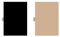Glico Line Banda protectora PICC unisex, banda para el brazo para Picc de tejido transpirable, fabricada en Italia, negro/beige, 2 unidades, L