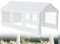 XMTECH Partyzelt Pavillon 3x6 m wasserdicht UV-Schutz 50+ mit herausnehmbaren Seitenteilen, Gartenpavillon Hochzeitszelt 18m² mit PE-Plane, stabil & wetterfest – Weiß