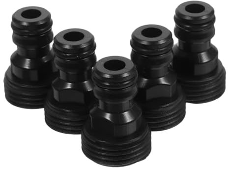 Gatuida Conector Rápido de Manguera Adaptador de Grifo de Agua Manguera 5 Unidades Durable para Lavadora y Lavavajillas