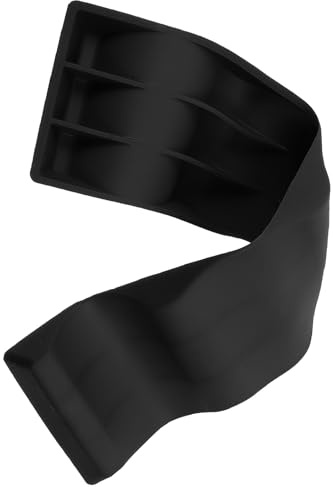 FOMIYES Silicone Foldable Wine Bottle Holder Rack Black for Motorhome Table and Night Market Display