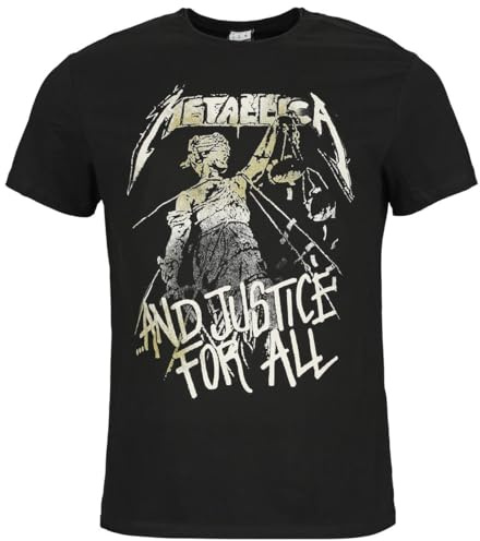 Metallica Amplified Collection - and Justice for All Männer T-Shirt schwarz