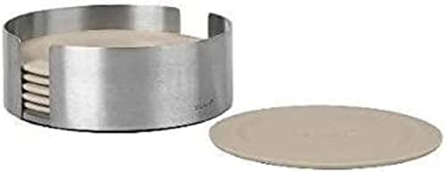 Blomus 64064 Lot de 6 Dessous de Verre 64064 Inox 18/8
