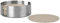 blomus -LARETO- Set aus 6 Silikon-Untersetzern, Warmer Sand-/Beigeton, inkl. Edelstahlhalter, Farbe Nomad (64064)