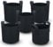 Intirilife 5X Sac de Plantation en Tissu Non tissé 75 litres -20 gallons- 55 x 30 cm - Cache-Pot de Plantes avec poignées pour Le Jardin, la Serre - bac de Plantation Sac de Plantation
