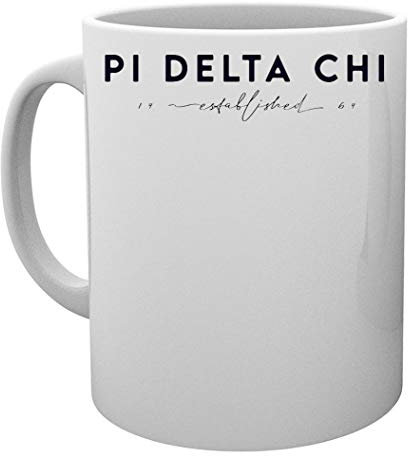 Pi Delta Chi Kaffeebecher Tassen Mug Cup