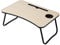 Taylor & Brown Folding Laptop Table Tray, Portable Bed Table Foldable Sofa Table with Tablet Stand Slot and Cup Holder, Perfect for Reading Breakfast or Games