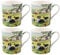 lesser and pavey LP94728 Ceramic Mug | Collie & Sheep design | Set of 4, Multicolor