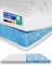AM Qualitätsmatratzen Premium Gel Topper 135x180cm weich - Made in Germany - Gelschaum Topper 135x180 mit Lyocell Bezug & Antirutsch Funktion - Memory Foam Matratzentopper 135x180 extra hoch
