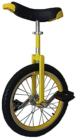 Einrad Einrad für Kinder 16 Zoll, Jungen Mädchen Anfänger Einräder Alter 4/5/6/7 Jahre, Höhe 115-155 cm, Outdoor kleines Rad Einrad mit verstellbarem Sattel