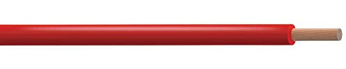 Fil TRI, 6 mm2, rouge, 1 m, câble simple/fil, Qté.1 | PP001275