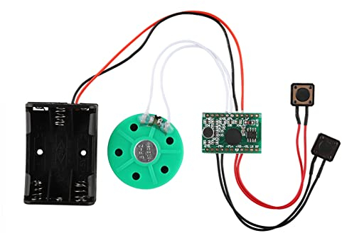 Sound Voice Recording Modul Device Chip, 30er Jahre Beschreibbares Sound Modul, DIY Grußkarten Chip für DIY Audiokarten, DIY Spieluhr