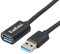KamKorda USB A Extension Cable | USB Extension | Durable USB3.0 Cable for High Speed Data Transfer (5Gbps) Ideal for Computers Hubs Printers - 2m