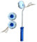 Rouleau d'angle professionnel + 3 rouleaux de peinture - Application de la peinture dans les coins, les bords et les espaces restreints