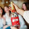 Celebrations Bouteille de chocolats personnalisée avec Nom - Personnalisez votre bouteille de chocolats au lait, le cadeau pour les femmes, les hommes, les fêtes de fin d'année (312 grammes)
