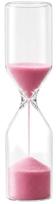 Ingrosso e Risparmio Bomboniere Nascita 24PZ Mini Clessidra Sabbia Rosa Cilindrica Decorativa Segnaposto Decorazioni Originali Battesimo Compleanno Bimba Femminuccia Gadget Confettata