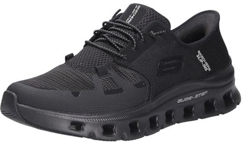 Skechers Herren Hands-Free Slip-ins Glide-Step PRO Sneaker, Black, 46 EU