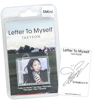 TAEYEON - 6th Mini Album [Letter To Myself] (SMini Ver.) Package + SMini Case + Music NFC CD + 2 Extra Photocards