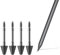 5 Pezzi Originale Punte di Ricambio per Lenovo Tab Pen Plus, Più Duraturo, Controllo Preciso, Amichevole Scherm, Nero