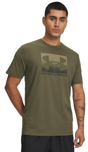 Under Armour T-Shirt ABC Camo Boxed Logo | Weicher Baumwollmix. Logoprint mit Camomuster auf der Brust. Lockerer gerader Schnitt.