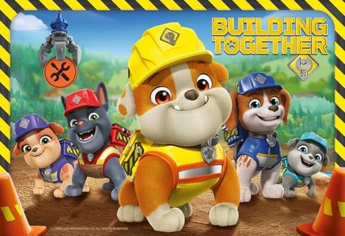Ravensburger Kinder-Puzzle für 4 Jahre, 35-teilig, Rubble & Crew, 4-Jahres-Puzzle, Paw Patrol-Kollektion, lehrreiche und lustige Spiele, Geschenkideen