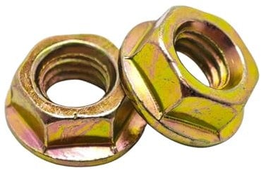 KPJFZFEY 2pcs Bar Flange Nut (M8) For HUSQVARNA 51 55 61 66 268 272 345 350 351 353 357 359 362 365 372 394 395 450 455 460 480 Chainsaws
